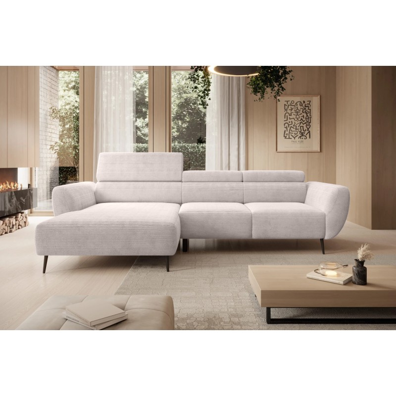 Narożnik ALISSON S/MINI Lewostronny wolnostojąca w tkaninie POSO 14 WERSAL