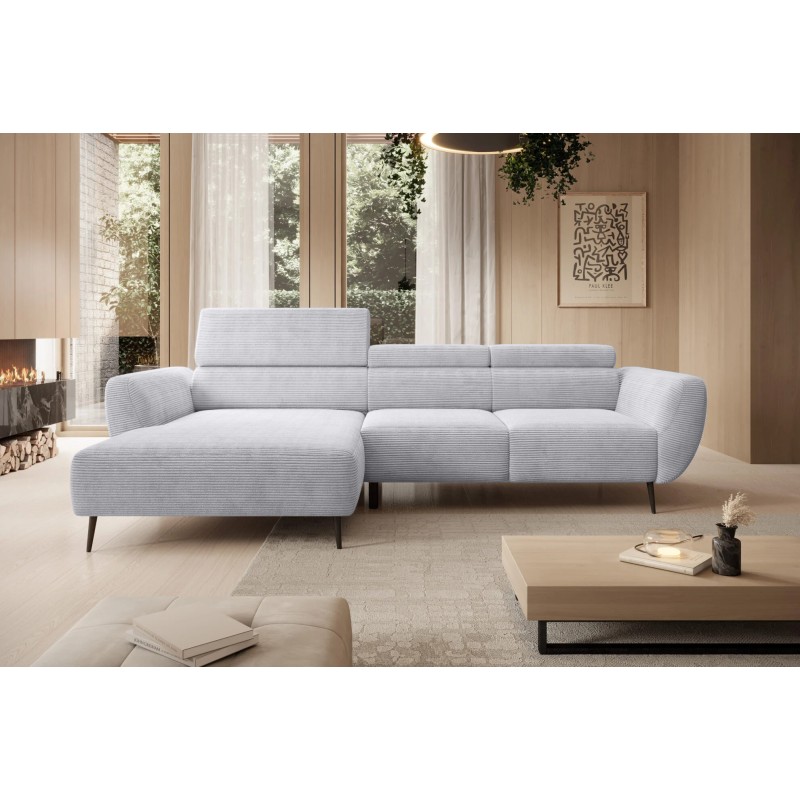 Narożnik ALISSON S/MINI Lewostronny wolnostojąca w tkaninie POSO 27 WERSAL