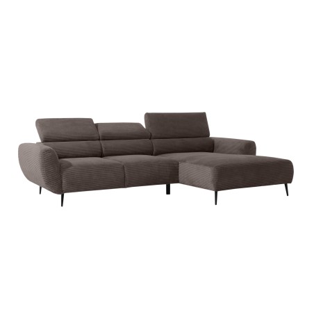 Narożnik ALISSON S/MINI Prawostronny wolnostojąca w tkaninie POSO 04 WERSAL