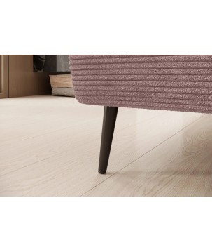 Narożnik ALISSON S/MINI Lewostronny z elektrycznym wysuwem w tkaninie POSO 60 WERSAL