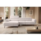 Narożnik ALISSON S/MINI Lewostronny z elektrycznym wysuwem w tkaninie POSO 14 WERSAL