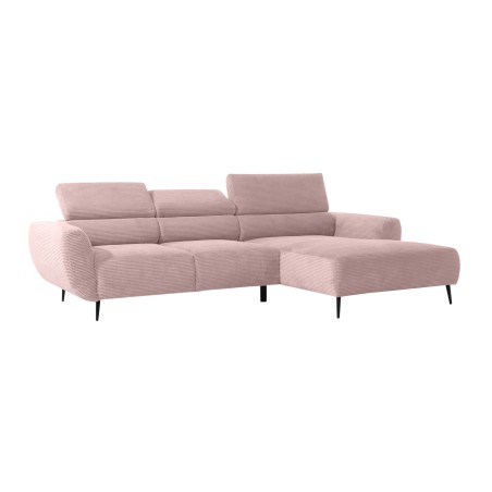 Narożnik ALISSON S/MINI Prawostronny z elektrycznym wysuwem w tkaninie POSO 60 WERSAL