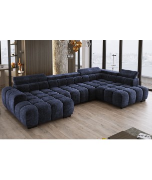 Narożnik BULL XL Prawostronny z elektryczną funkcją regulacji tkanina Eden 16 WERSAL