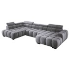 Narożnik BULL XL Lewostronny z elektryczną funkcją regulacji tkanina Salvador 14 WERSAL