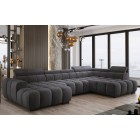 Narożnik BULL XL Prawostronny z elektryczną funkcją regulacji tkanina Salvador 15 WERSAL