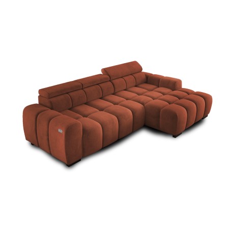 Narożnik OMBO S MINI Prawostronny z Elektryczną Regulacją SALVADOR 07