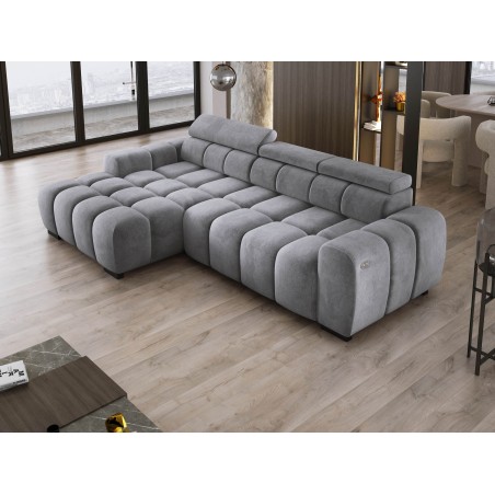 Narożnik OMBO S MINI Lewostronny z Elektryczną Regulacją SALVADOR 14