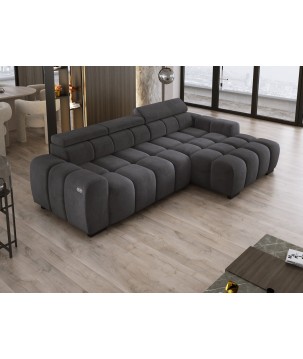 Narożnik OMBO S MINI Prawostronny z Elektryczną Regulacją SALVADOR 15