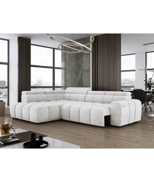 Narożnik BULL L Lewostronny z Elektryczną Regulacją EDEN 01 WERSAL