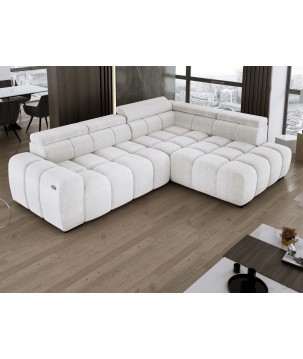 Narożnik BULL L Prawostronny z Elektryczną Regulacją EDEN 01 WERSAL