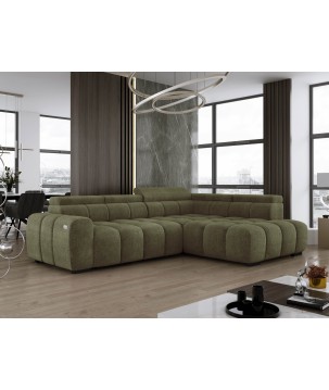 Narożnik BULL L Prawostronny z Elektryczną Regulacją EDEN 12 WERSAL