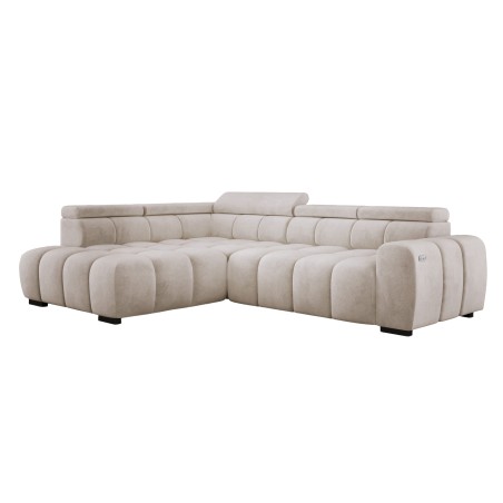 Narożnik BULL L Lewostronny z Elektryczną Regulacją SALVADOR 01 WERSAL