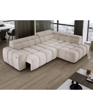 Narożnik BULL L Prawostronny z Elektryczną Regulacją SALVADOR 01 WERSAL