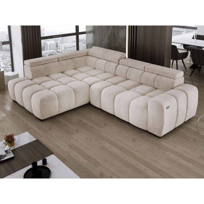 Narożnik BULL L Lewostronny z Elektryczną Regulacją SALVADOR 01 WERSAL