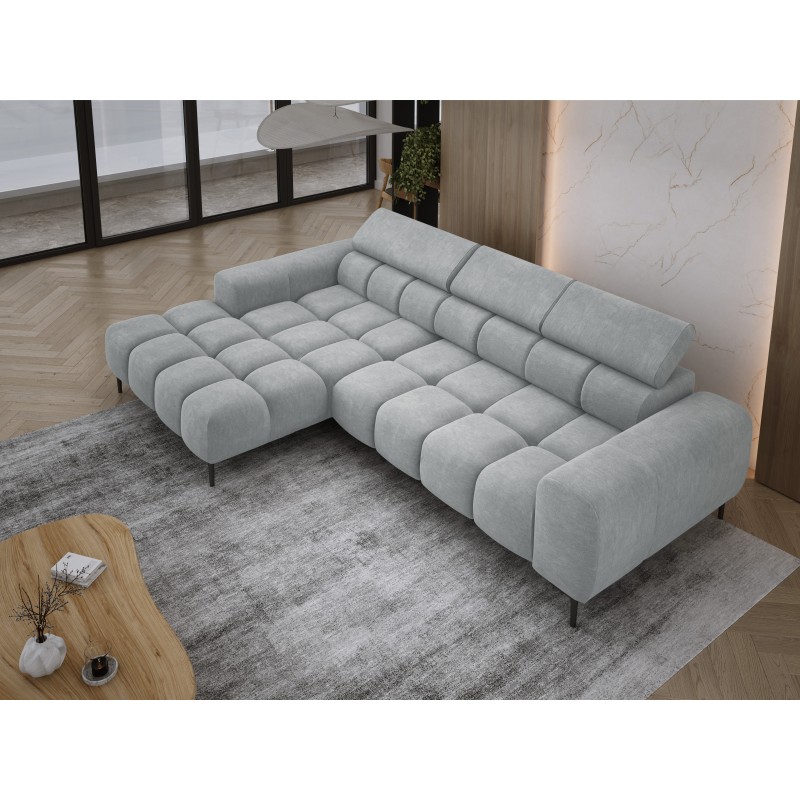 Narożnik PLAZA MINI Lewostronny w tkaninie CLOUD 81 WERSAL