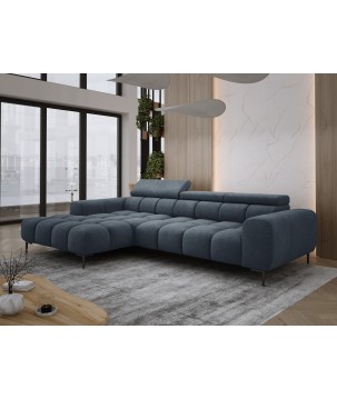 Narożnik PLAZA MINI Lewostronny w tkaninie CLOUD 97 WERSAL