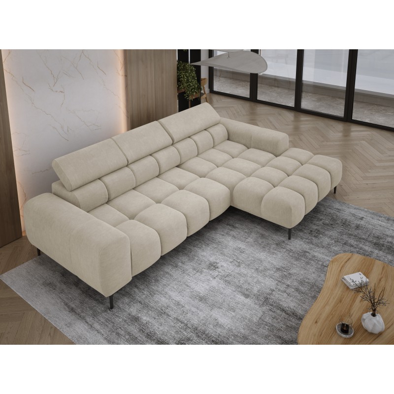 Narożnik PLAZA MINI Prawostronny w tkaninie CLOUD 03 WERSAL