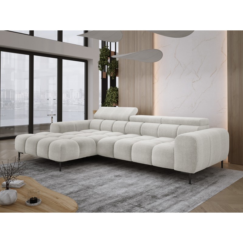 Narożnik PLAZA MINI Lewostronny w tkaninie EDEN 01 WERSAL