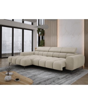 Narożnik PLAZA MINI Lewostronny w tkaninie CLOUD 03 WERSAL