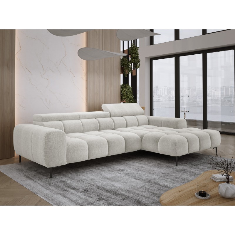 Narożnik PLAZA MINI Lewostronny w tkaninie EDEN 01 WERSAL