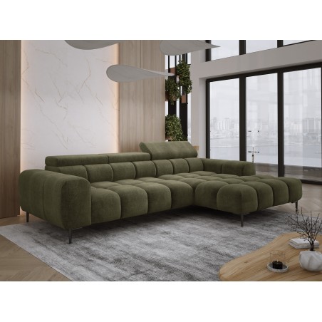 Narożnik PLAZA MINI Prawostronny w tkaninie EDEN 12 WERSAL