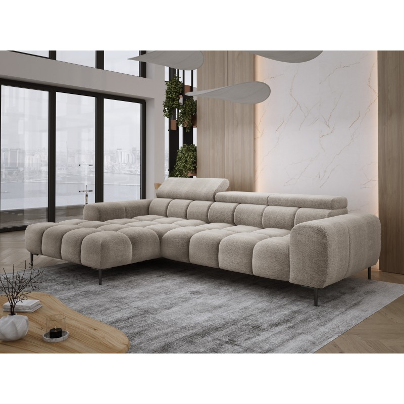 Narożnik PLAZA MINI Lewostronny w tkaninie EDEN 04 WERSAL