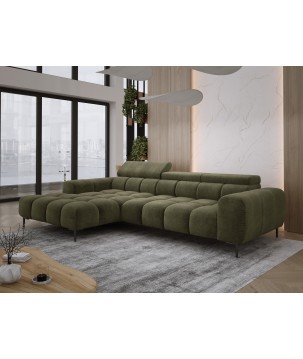 Narożnik PLAZA MINI Lewostronny w tkaninie EDEN 12 WERSAL