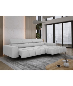 Narożnik PLAZA MINI Prawostronny w tkaninie SOLAR 80 WERSAL