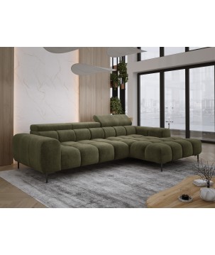 Narożnik PLAZA MINI Prawostronny w tkaninie EDEN 12 WERSAL