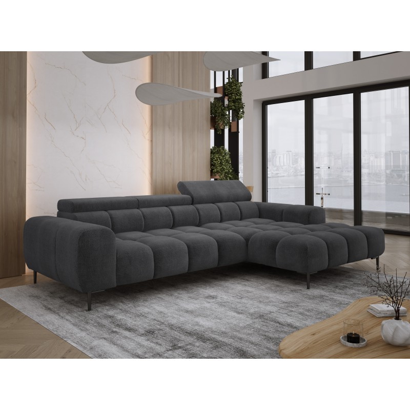 Narożnik PLAZA MINI Prawostronny w tkaninie EDEN 21 WERSAL