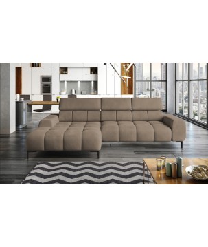 Narożnik PLAZA Mini Lewostronny w tkaninie Salvador 03 WERSAL