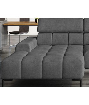 Narożnik PLAZA Mini Lewostronny w tkaninie Salvador 15 WERSAL