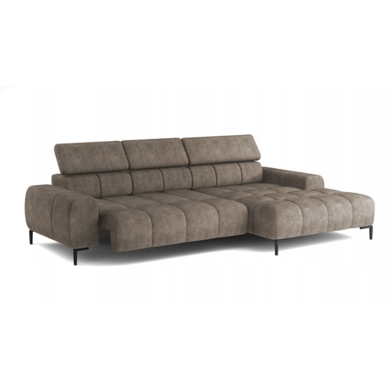 Narożnik PLAZA Mini Prawostronny w tkaninie Salvador 03 WERSAL