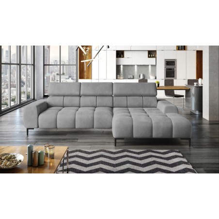 Narożnik PLAZA Mini Prawostronny w tkaninie Salvador 14 WERSAL