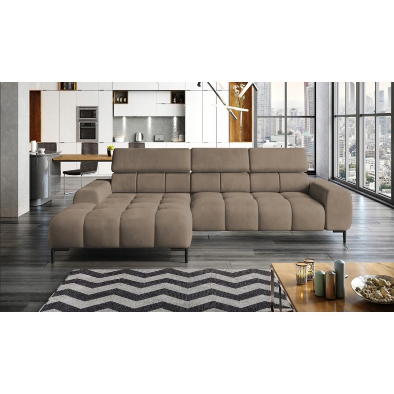 Narożnik PLAZA Mini Lewostronny w tkaninie Salvador 03 WERSAL