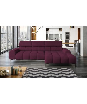 Narożnik PLAZA Mini Prawostronny w tkaninie Salvador 06 WERSAL