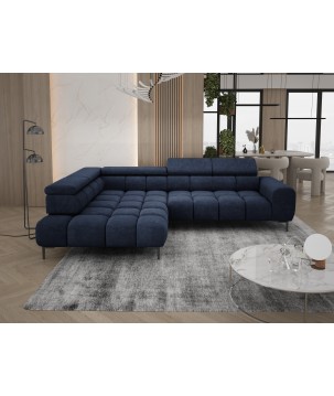 Narożnik PLAZA L Lewostronny w tkaninie CLOUD 79 WERSAL