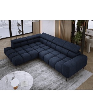 Narożnik PLAZA L Lewostronny w tkaninie CLOUD 79 WERSAL