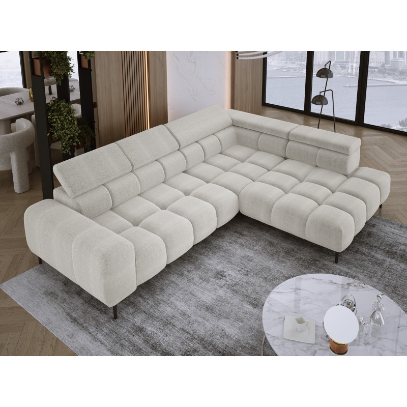 Narożnik PLAZA L Lewostronny w tkaninie EDEN 01 WERSAL