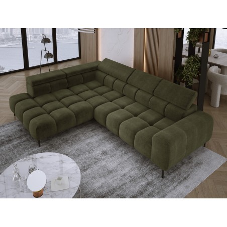 Narożnik PLAZA L Lewostronny w tkaninie EDEN 12 WERSAL