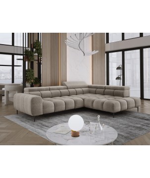 Narożnik PLAZA L Prawostronny w tkaninie EDEN 04 WERSAL