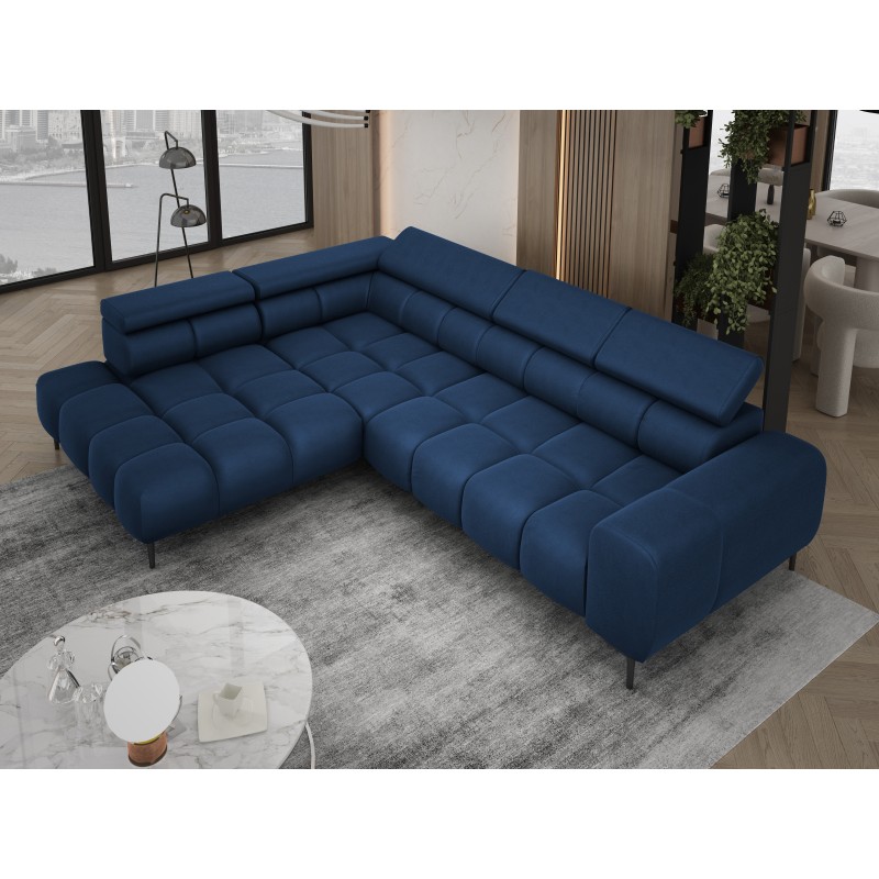 Narożnik PLAZA L Lewostronny w tkaninie SOLAR 79 WERSAL