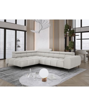 Narożnik PLAZA L Lewostronny w tkaninie Solar 03 WERSAL