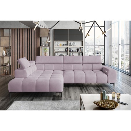 Narożnik PLAZA L Lewostronny w tkaninie Solar 61 WERSAL