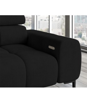 Narożnik PLAZA L Prawostronny w tkaninie Solar 99 WERSAL