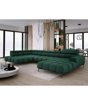 Narożnik PLAZA XL Lewostronny Tkanina CLOUD 39 WERSAL