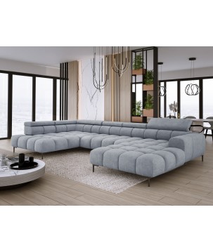 Narożnik PLAZA XL Lewostronny Tkanina CLOUD 82 WERSAL