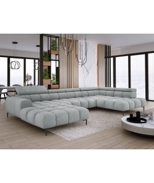 Narożnik PLAZA XL Prawostronny Tkanina CLOUD 81 WERSAL