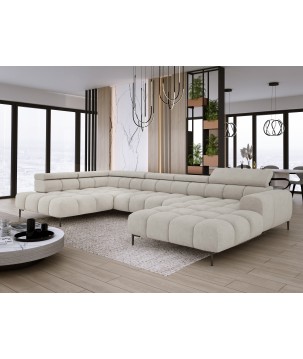 Narożnik PLAZA XL Lewostronny Tkanina CLOUD 03 WERSAL