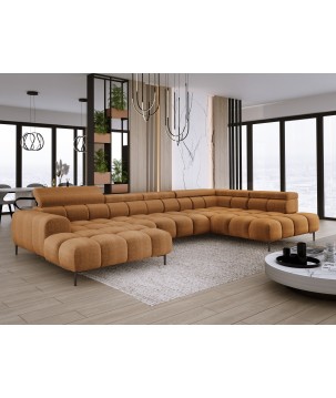 Narożnik PLAZA XL Prawostronny Tkanina EDEN 10 WERSAL